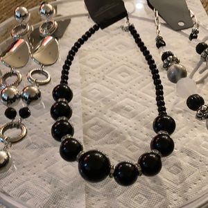 Bundles black n silver must go sale new jewelry